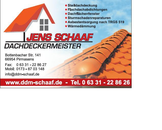 Logo von Dachdeckermeister Schaaf Jens