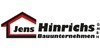 Logo von Hinrichs Jens Bauunternehmen GmbH