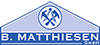 Logo von Matthiesen B. GmbH Dachdeckerei Bauklempnerei Fassadenbau Asbestsanierung