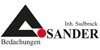 Logo von Sander Bedachungen GmbH Inh. Sudbrack Dachdecker