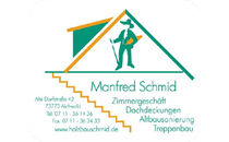 Logo von Schmid Manfred, Zimmerei, Treppenbau